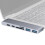Προσαρμογέας USB C Hub 7 σε 1 Υψηλής ευκρίνειας Αναγνώστης καρτών 4K USB 3.1 Σταθμός 8