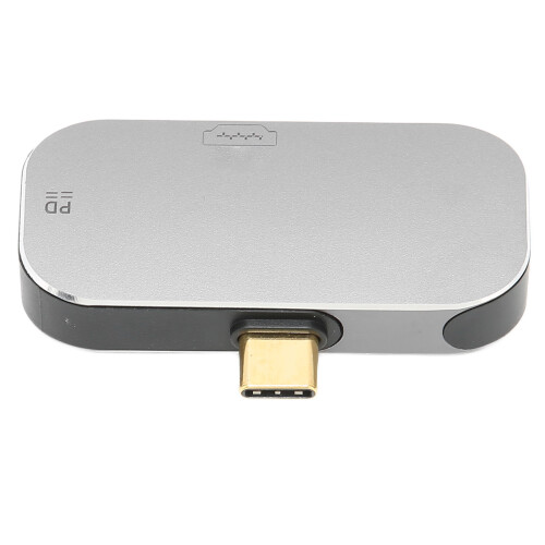 Σταθμός σύνδεσης διαχωριστή USB-C με παροχή ρεύματος, αναστρέψιμο σχεδιασμό,