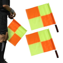 Volleyball Referee Flags, Set of 2 Lines Volleyball Flags, Ergonomic Training Equipment for Football Games and League Uses Ref: 1444
