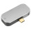 Σταθμός σύνδεσης διαχωριστή USB-C με παροχή ρεύματος, αναστρέψιμο σχεδιασμό, 5