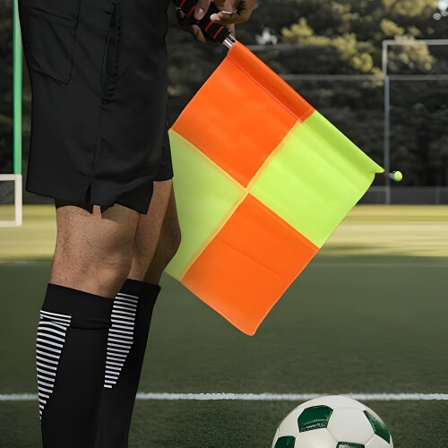 Referee warning flags made of stainless steel  Robust  Visible 2