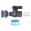 PVC wateremmer kraanset connector-3/4'' 1 set 6