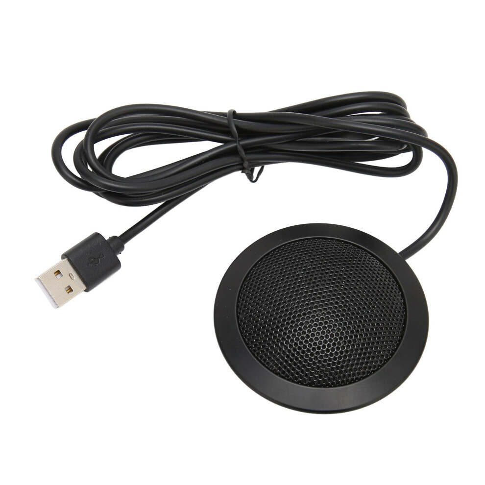 Omnidirectional Mic For Conference Room, Microphone Noise Reduction Compact Design Sound Pickup Computer Mic External Microphone With Clear Sound And 9486358016329