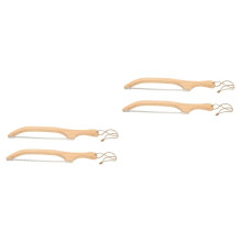 2sets Wooden Bread Slicer for Homemade Bread Stainless Steel Bread Knife Professional Grade