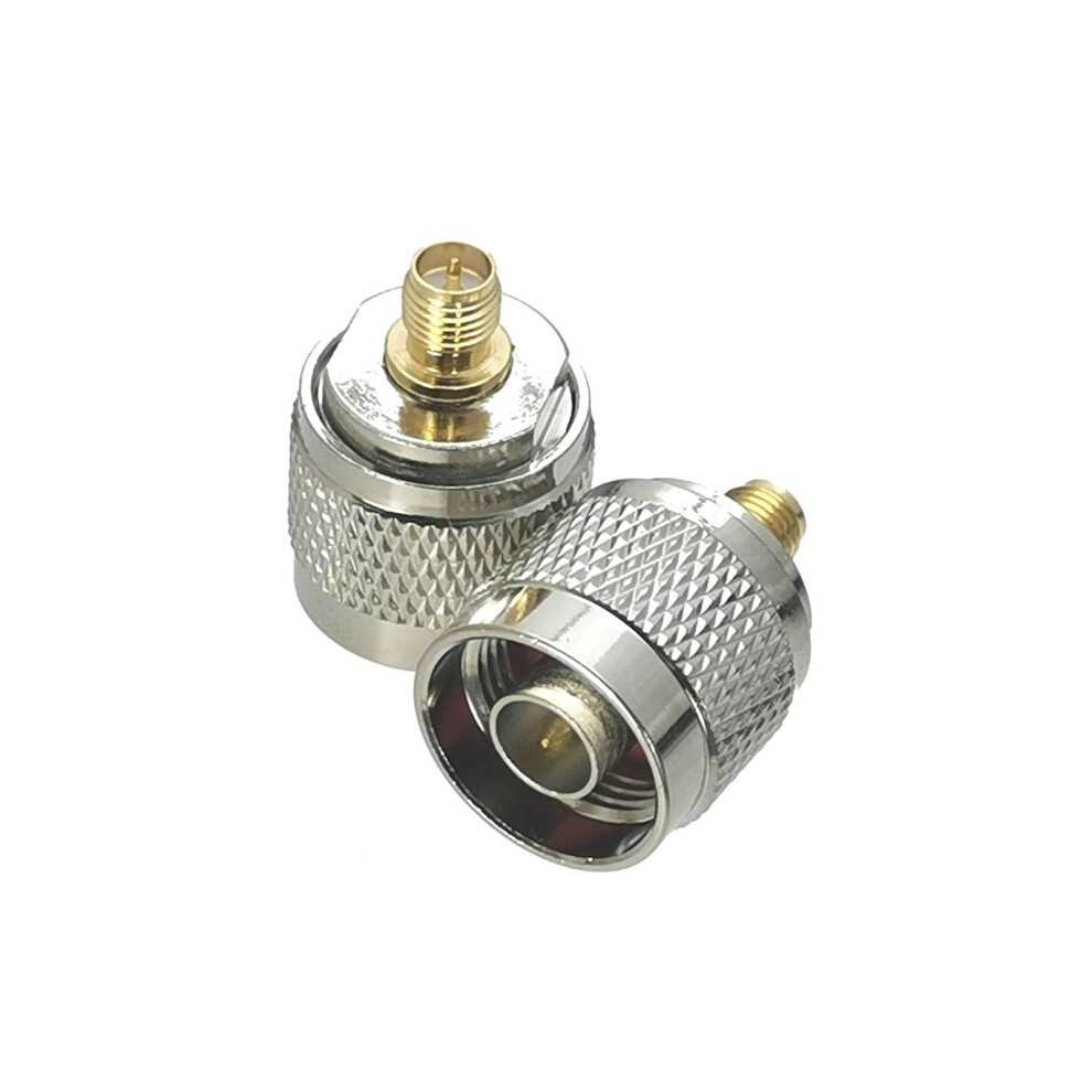 10 Pieces Rpsma Female To N Male Rf Coaxial Adapter 50 Ohm Ref: 7197 9412369410573