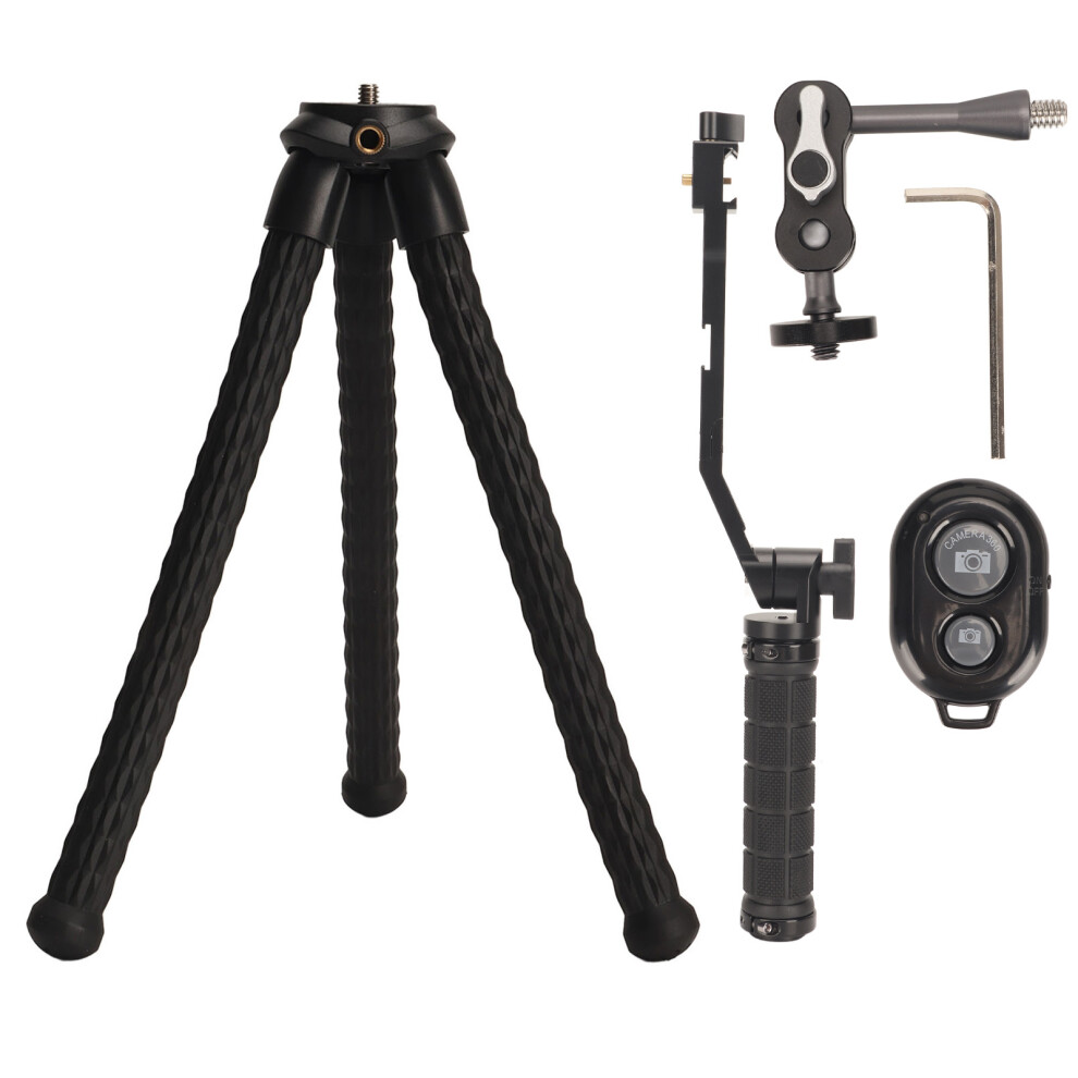 Mini Camera Stand, Durable Material Ensuring Longevity, Smooth Movement For Effortless Adjustments, Selfie Stick Function Offers Flexibility, Waterpro 9416038715440