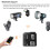 X2T-C TTL Wireless Flash Trigger for Canon, Support 1/8000s HSS Function, 5 Dedicated Group Button and 3 Function Button for Quick Setting 2