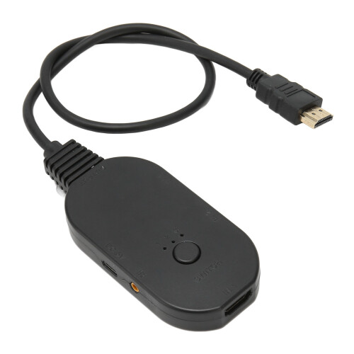 Κουτί επιλογής διακόπτη HDMI, διακόπτης βίντεο 3 σε 1 έξοδο Ultra HD με τηλεχειριστήριο 1