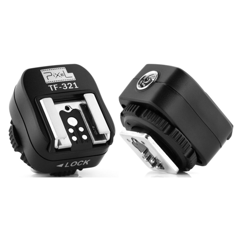 Tf-321 E-Ttl Flash Hot Shoe To Pc Adapter For Canon Dslrs And Flashguns 9412369410566