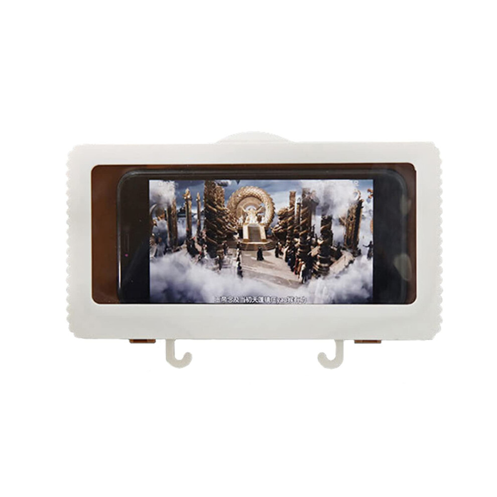Shower Phone Holder Wall Hanging Mount Phone Case Bathroom Touch Screen Mobile Phone Box Wall Hanging Free Punching 9365049358910