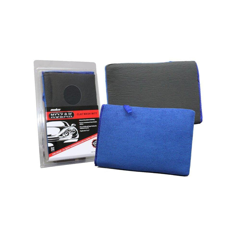 Kozak Clay Wash Mitt â Advanced Polymer Technology/Removes Tree Sap, Paint Overspray (8130724)