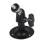 (Black) Cctv Camera Stand Wall Ceiling Metal Mount Bracket Holder & Fitting Screws 1
