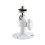 (Black) Cctv Camera Stand Wall Ceiling Metal Mount Bracket Holder & Fitting Screws 3