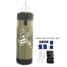 Meșteșug în luptă, sac de box gol suspendat DIY pentru kickboxing, pânză Oxford cu căptușeală absorbantă de șocuri