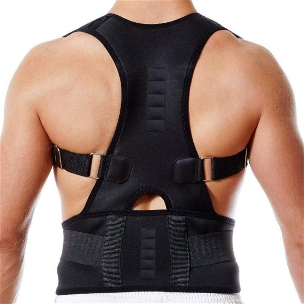 Magnetic Back Posture Corrector Clvicle Spine Corrector Prevent Slouching Adjustable Back Support Brace Back Straightener Corset