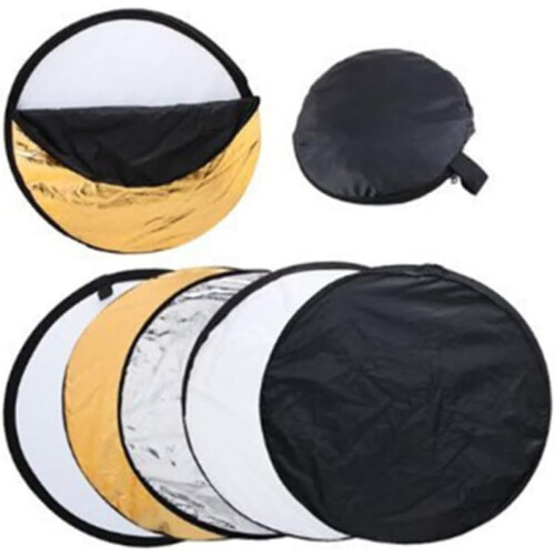 80cm Round Photo Reflector Kit 5-in-1 Light Reflector for Studio 2