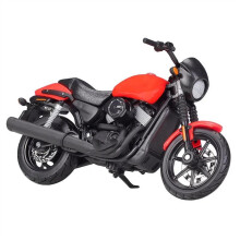 Scale Model 1/18 For Harley Davidson Street 750 2015 Motorcycle Metal Model Collection Simulation Print Printing Gifts (Orange)