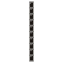 Agility Training Mat Training Ladder Soccer Fitness Training Equipment Folding Patio Garden Lawn 450 x 34 x 0,3 cm