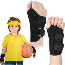 Stück Handgelenkbandagen für Kinder und Jugendliche, Karpaltunnelsyndrom, schwarze Schienen, Handgelenkbandage mit verstellbaren Kompression