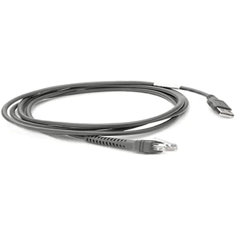 Zebra Cba-U21-S07zbr - Serial Cable (, 2.1 M, Usb, Eas, Male Connector/Male Connector, Ds2208-Sr) Black 9365049359795