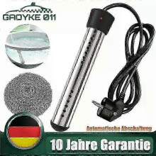 3000W Poolheizung Tauchsieder Elektrischer Badewanne Warmwasserbereiter Heizung