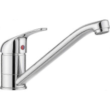 2025 Einhebel-Küchenarmatur – Monoblock-Design, 360 langer Schwenkauslauf, verchromte Oberfläche, für Wohnwagen- und Haushaltsspülen