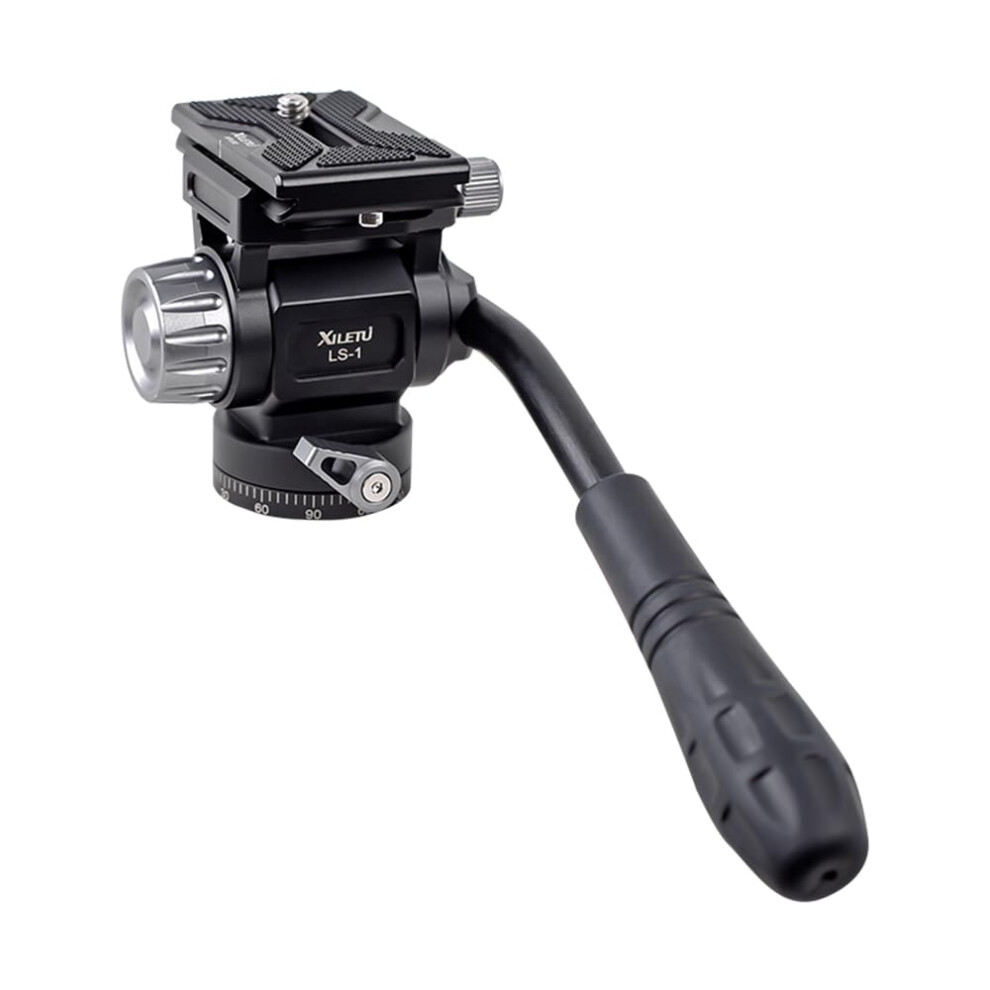 Ls-1 Compact Video Fluid Head Pan Tilt Tripod Head Panorama Ballhead Tripod Mount 9426802933574