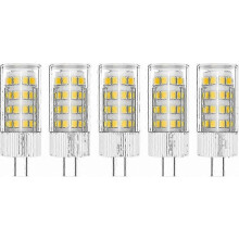 Warmweiße 3000K G4 LED-Lampe, 5W 500lm, entspricht 50W Halogen, AC/DC 12V, 51 SMD 2835 LEDs, Energieklasse A+