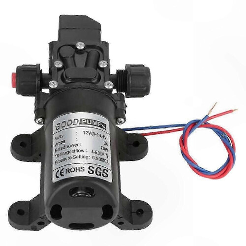 Συμπαγής αντλία αυτόματης αναρρόφησης 12V DC για εφαρμογές νερού υψηλής πίεση