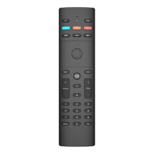 G40S Air Mouse Sprach-, Mikrofon- und Gyroskop-Fernbedienung (2,4 GHz, 33 Tasten, IR-Lernfunktion) für Android TV-Boxen