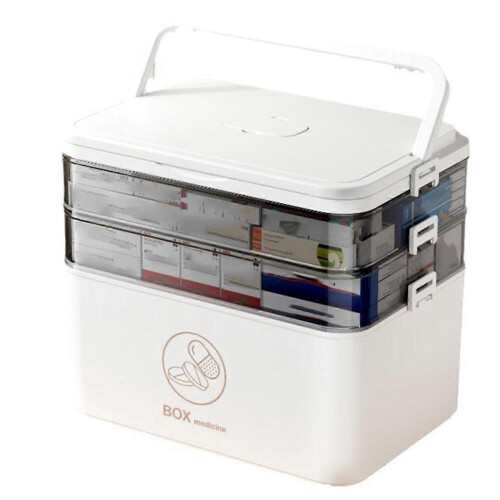 Tragbare Medikamentenbox – Medikamentenaufbewahrungsbox 1