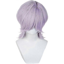 (H) Costume Wigs Cosplay for Kids, Rumi Mira Zoey Costume Wigs Purple Braids Wig Halloween Cosplay Props, Anime Cosplay Wig!ZZ39