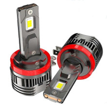 2 Stück H11B LED-Scheinwerferlampen Turbo 80W 30000LM Abblendlicht Fernlicht 6000K Weiß für Fiesta Hyundai Plug & Play