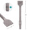 Cinzel hexagonal de 1-3/16 polegadas para desbaste, cinzel de aço de 3 x 16 polegadas para remoção de azulejos, para martelo demolidor elétr 3