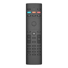 G40S Air Mouse Sprach-, Mikrofon- und Gyroskop-Fernbedienung (2,4 GHz, 33 Tasten, IR-Lernfunktion) für Android TV-Boxen