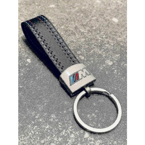 Μπρελόκ BMW από γνήσιο δέρμα M Sport M Power Metal OEM 1