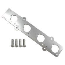 Adapterplate for bilmotorspole, konverteringsadapter for B-serie B16 B18, innstikkspole, sølvfarget