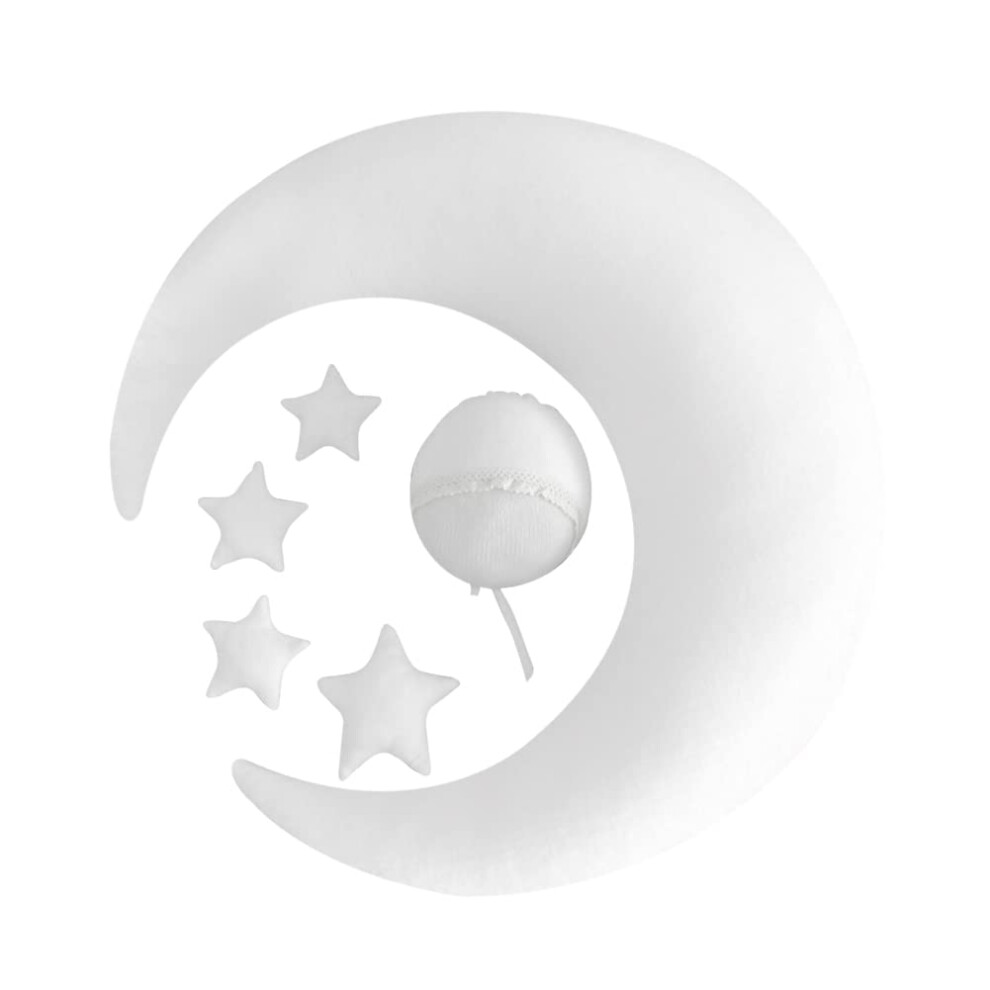 Born Photography Props Cushion Pillow Moon Star Pillow Set Baby Photoshoot Posing 9426802934076