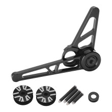 Tendeur de chaîne pour vélos pliants, guide-chaîne de dérailleur arrière en alliage d'aluminium avec performances réglables, tendeur de chaîne