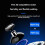 D11 Kabelloser, flexibler Gamecontroller für Switch/Android/iOS-Tablets, Multifunktions-Streaming-Joystick, Schwarz 5
