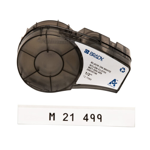 (M21500499) Nylon Label for General ID, Wire Marking, Lab Labeling