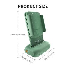 Bluetooth-Selfie-Stick mit Fernauslöser, Anti-Shake-Handyhalterung und Videostabilisator für Smartphones B