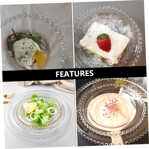 Edge Plate 1Piece Salad And Fruit Serving Dish, Versatile Tableware For Parties And Everyday Use 1