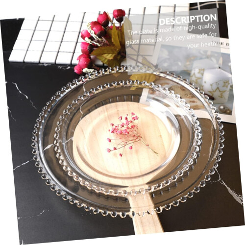 Edge Plate 1Piece Salad And Fruit Serving Dish, Versatile Tableware For Parties And Everyday Use 2