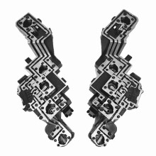 buc Placă de circuit pentru lampă spate stânga dreapta auto pentru 307 Hatchback 2008-2013