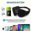 Ακουστικά ύπνου Bluetooth, Μάσκα ματιών μουσικής ύπνου, Ασύρματα ακουστικά ύ 6