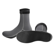 Thermal diving socks – 3 mm neoprene with nonslip sole for snorkeling/swimming XL gray