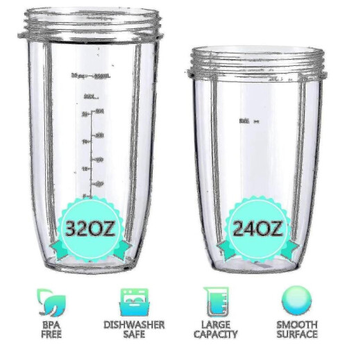 Ersatzteile für Nutribullet Mixer 600W/900W/Pro 2