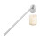 Candle Extinguisher  Stainless Steel Wick Flame Extinguisher, Silver 1