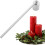 Candle Extinguisher  Stainless Steel Wick Flame Extinguisher, Silver 4